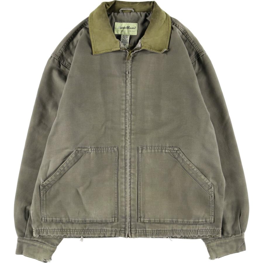 Eddie Bauer（エディーバウアー） 古着 中綿入り ダックワーク