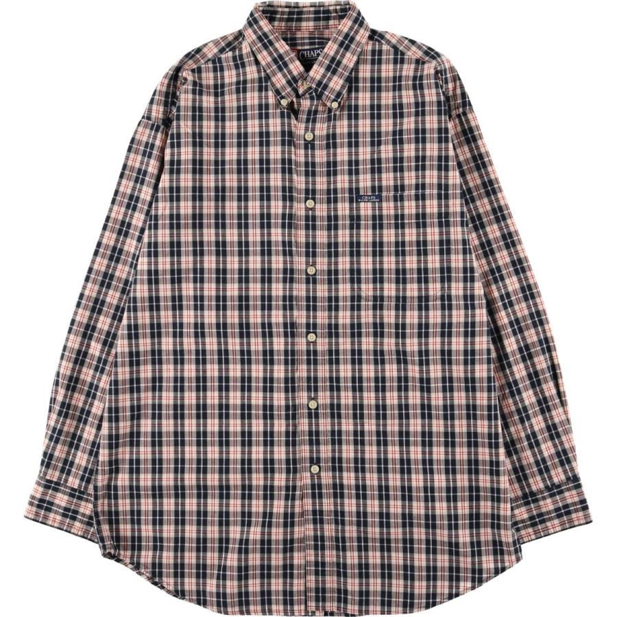 古着 ラルフローレン Ralph Lauren CHAPS チャップス 長袖 ボタン