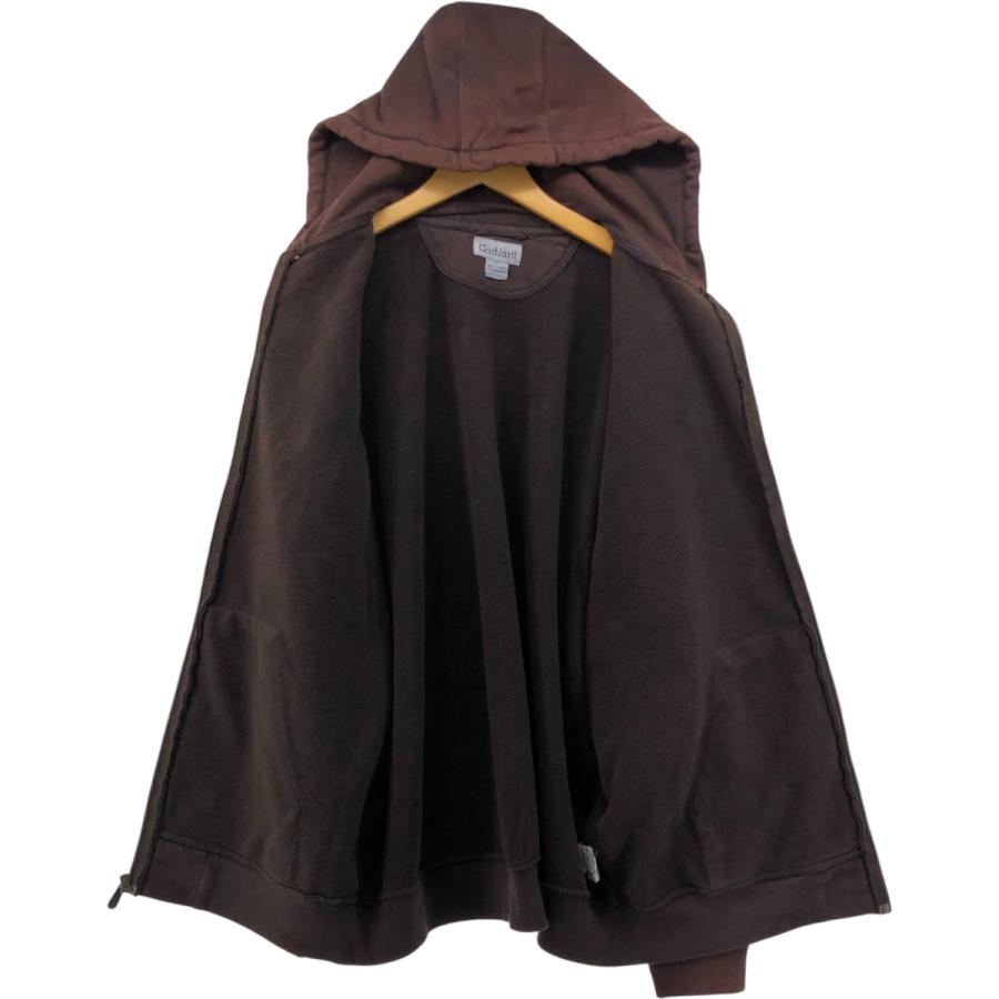 Carhartt（カーハート） 古着 スウェットフルジップパーカー メンズXL