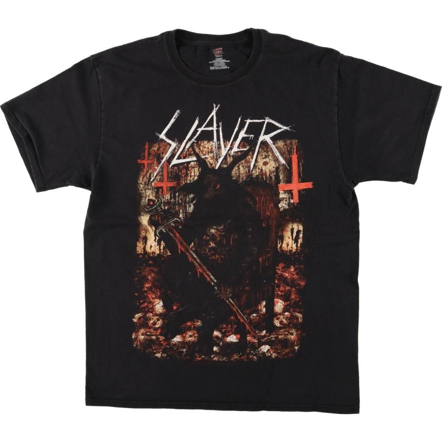 SLAYER スレイヤー バンド Tシャツ HANES Hanes 古着 ヘインズ SLAYER スレイヤー バンドTシャツ バンT