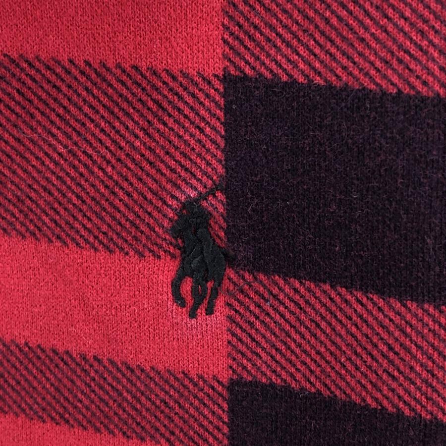 美品✨ Polo Ralph Laurenきれい色 チェックパーカー スウェット 古着 ラルフローレン Ralph Lauren POLO RALPH LAUREN チェック