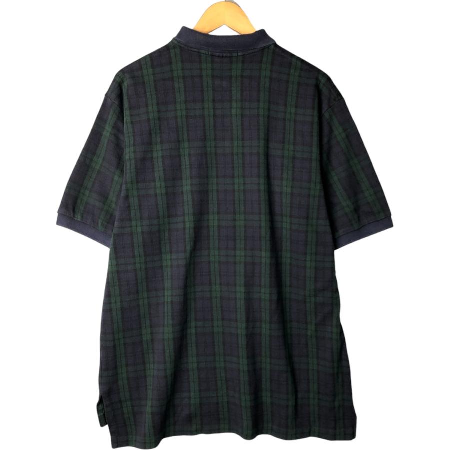古着 ラルフローレン Ralph Lauren POLO by 半袖 チェック ポロシャツ