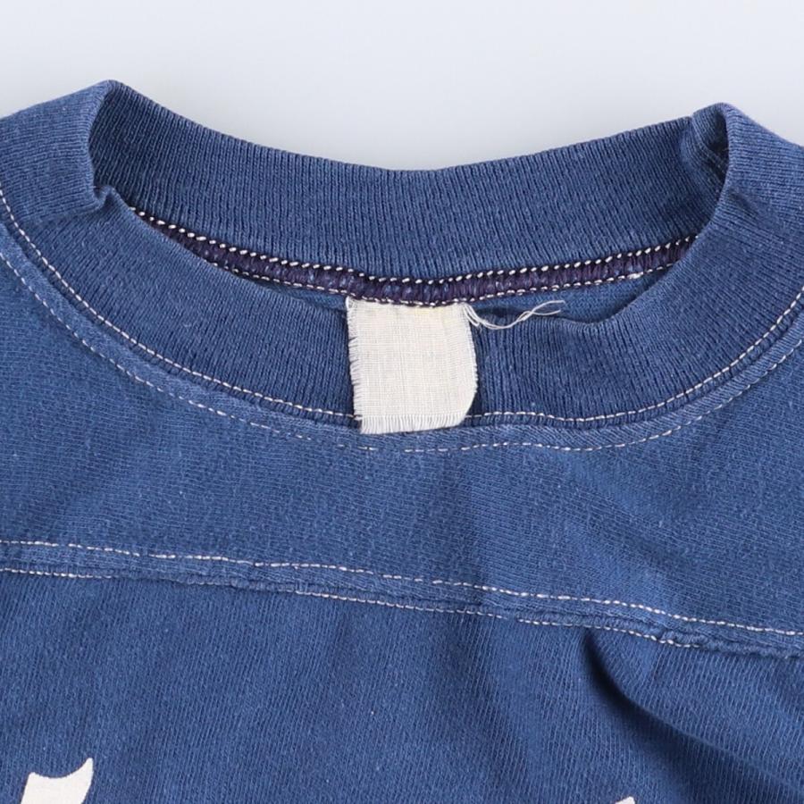 古着 フットボールTシャツ レディースS相当 ヴィンテージ /eaa575804