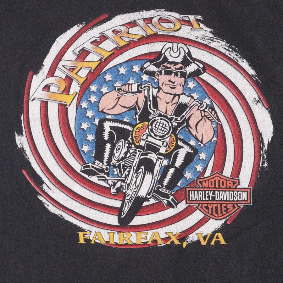 古着 ハーレーダビッドソン Harley-Davidson モーターサイクル バイクT  