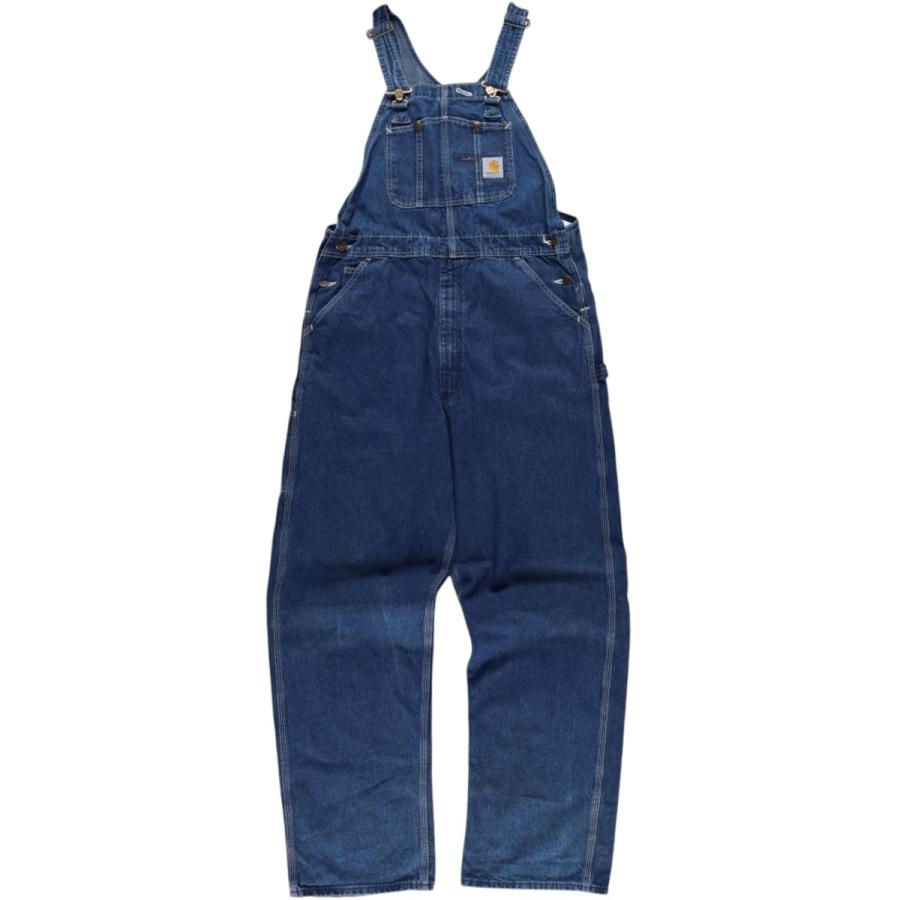 Carhartt 古着 カーハート デニムオーバーオール メンズw36相当  