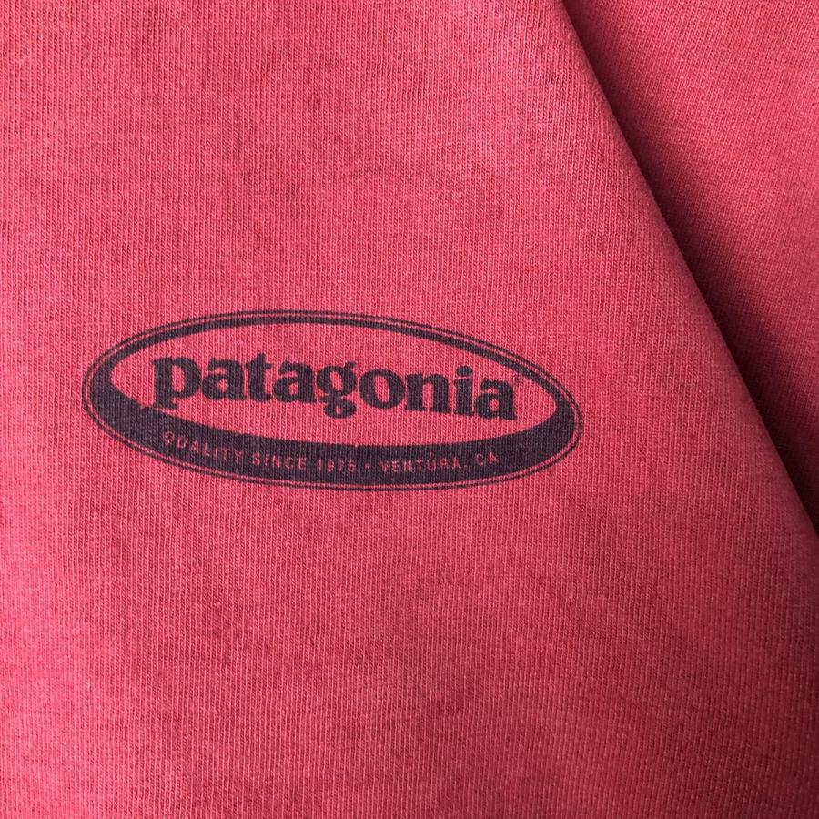 90s 古着 USA製 PATAGONIA ロングスリーブTシャツ patagonia 古着 90年代 パタゴニア Patagonia ORGANIC COTTON