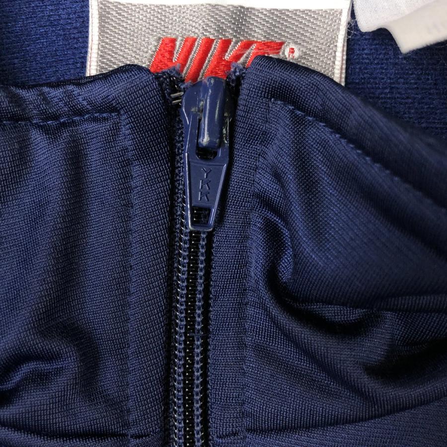 美品✨ 90s 銀タグ NIKE トラックジャケット 上下セット ブラック XL 90s ナイキ ナイロンジャケット】 銀タグ ロゴ刺繍 チャーム XL