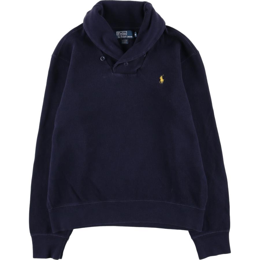 ✨美品✨ラルフローレン　ショールカラー　スウェット トレーナー　M Polo Ralph Lauren ポロラルフローレン ショールカラー