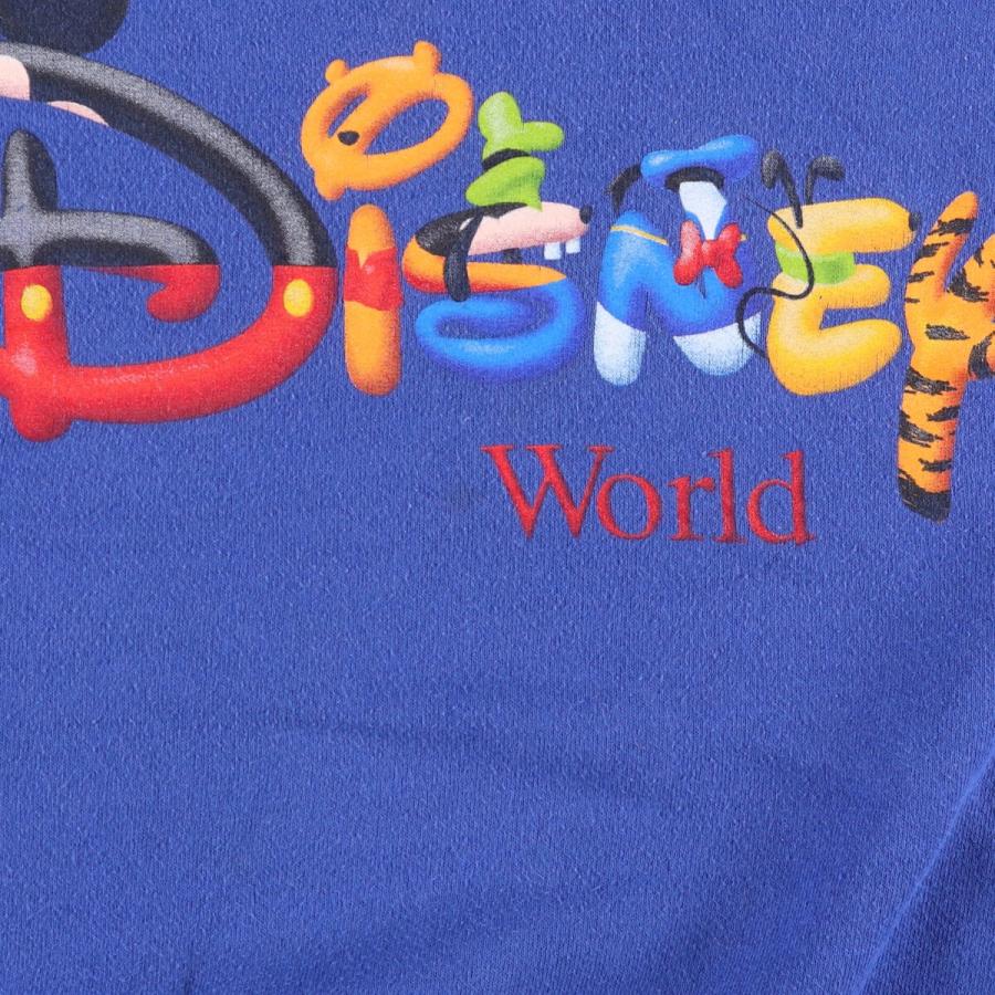 古着 MICKEY INC DISNEY ディズニー キャラクタースウェットシャツ