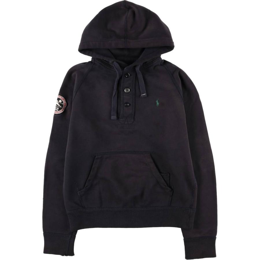古着 ラルフローレン Ralph Lauren POLO by Ralph Lauren ハーフボタン スウェットプルオーバーパーカー メンズM相当 /eaa576645 古着 ラルフローレン Ralph Lauren POLO by ハーフボタン スウェット