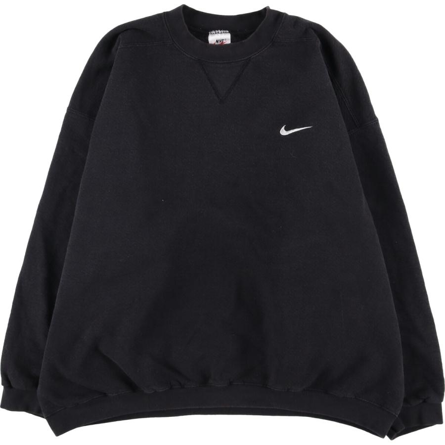 古着 90年代 ナイキ NIKE ワンポイントロゴスウェットシャツ トレーナー USA製 メンズL相当 ヴィンテージ /eaa576710 NIKE（ナイキ） 古着 90年代 ワンポイントロゴスウェットシャツ