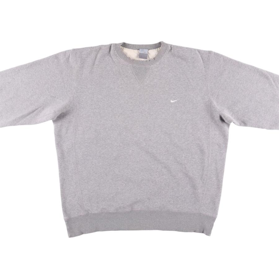 NIKE（ナイキ） 古着 00年代 ワンポイントロゴスウェットシャツ