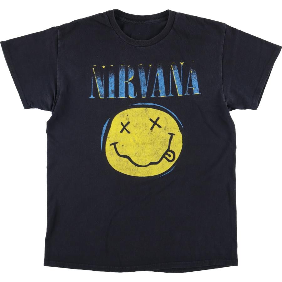 古着 NIRVANA ニルヴァーナ バンドTシャツ バンT メンズM相当