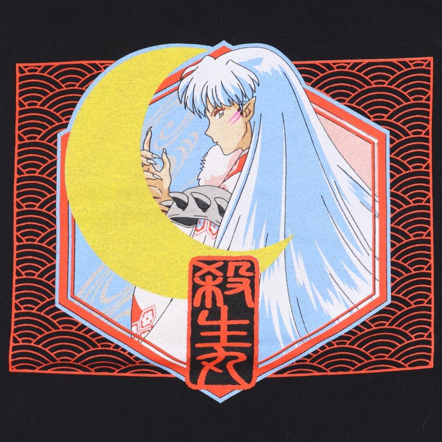 古着 INUYASHA 犬夜叉 殺生丸 アニメ キャラクタープリントTシャツ