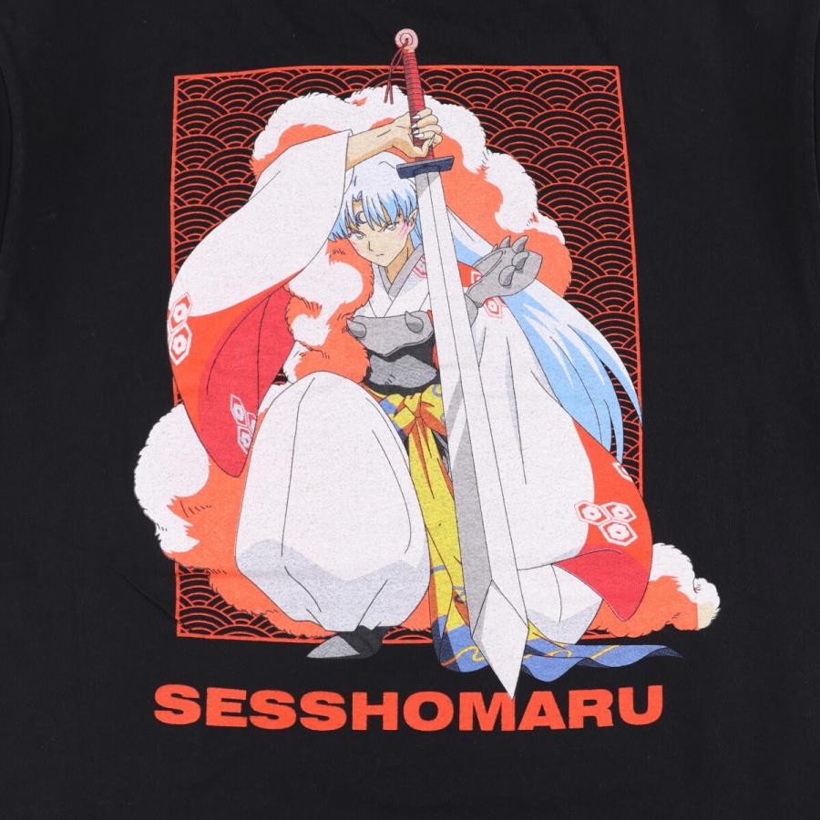 古着 INUYASHA 犬夜叉 殺生丸 アニメ キャラクタープリントTシャツ