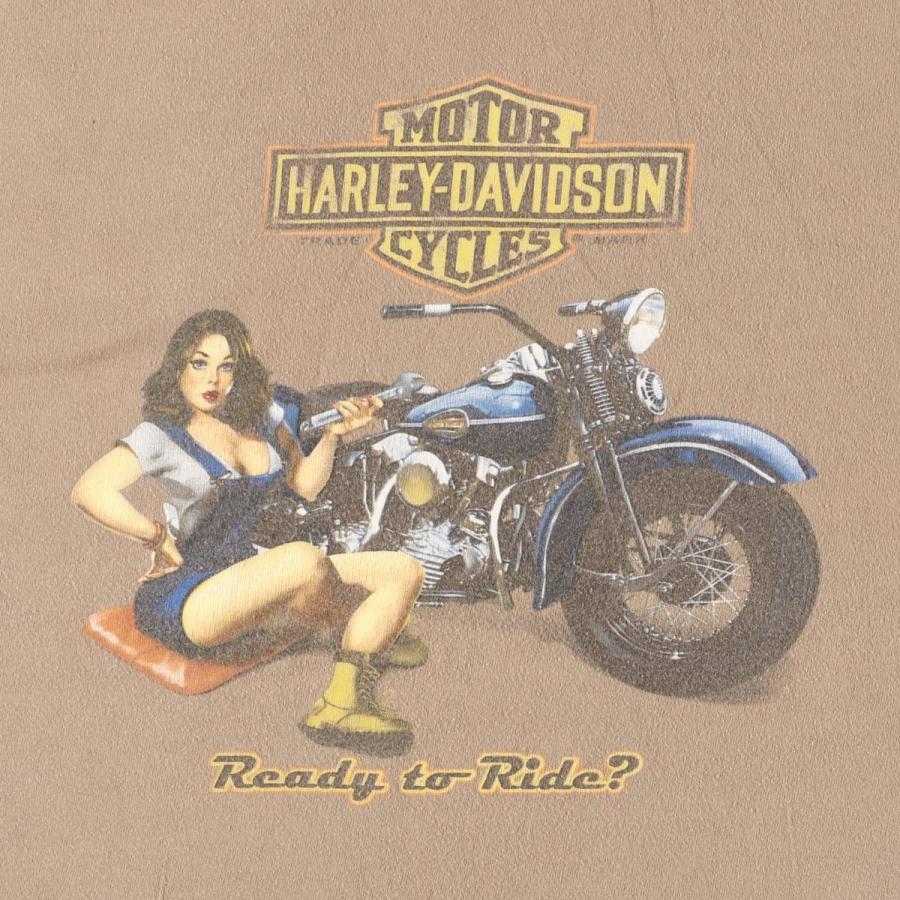 古着 ハーレーダビッドソン Harley-Davidson ピンナップガール