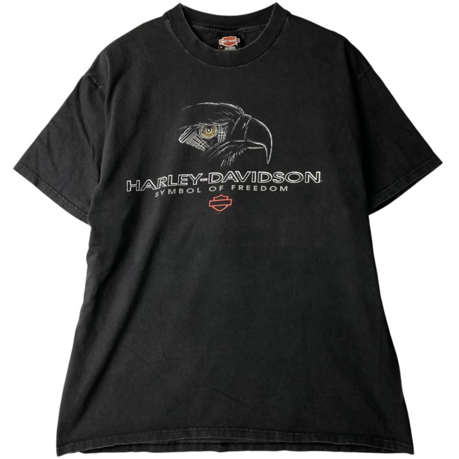 90s Harley-Davidson ハーレーダビッドソン　Tシャツ L】【90年代】Harley-Davidson ハーレーダビッドソン USA製 プリントT