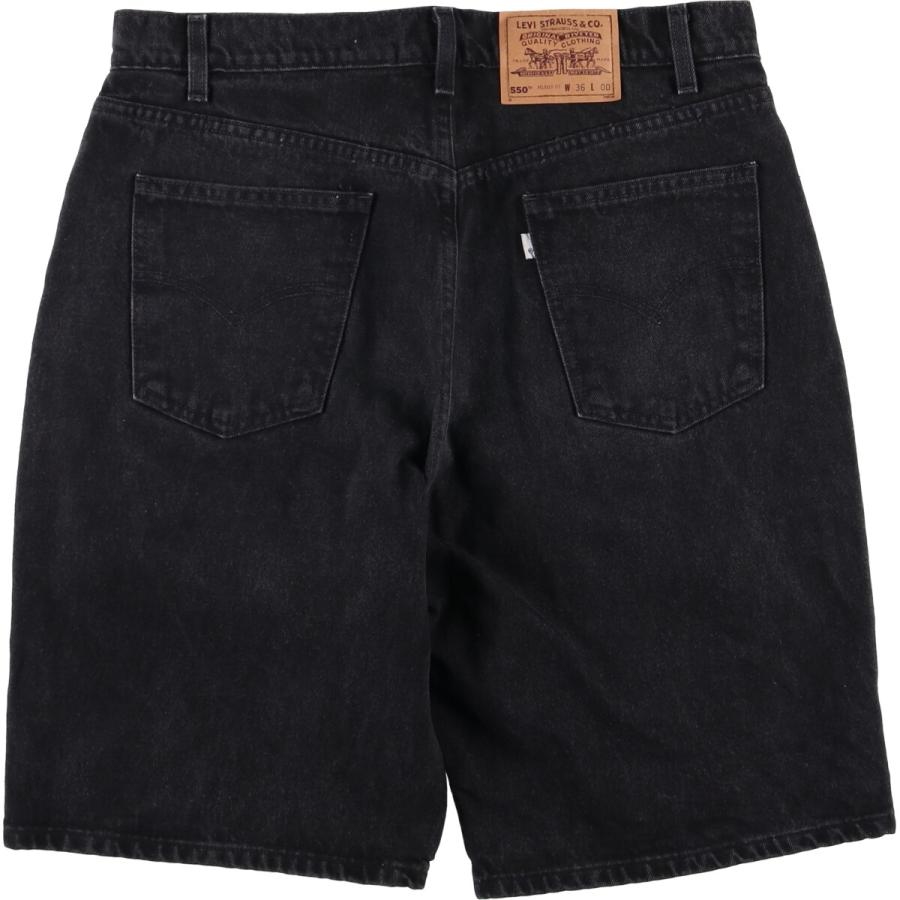 Levi's 古着 90年代 リーバイス 550 RELAXED FIT ブラックデニム