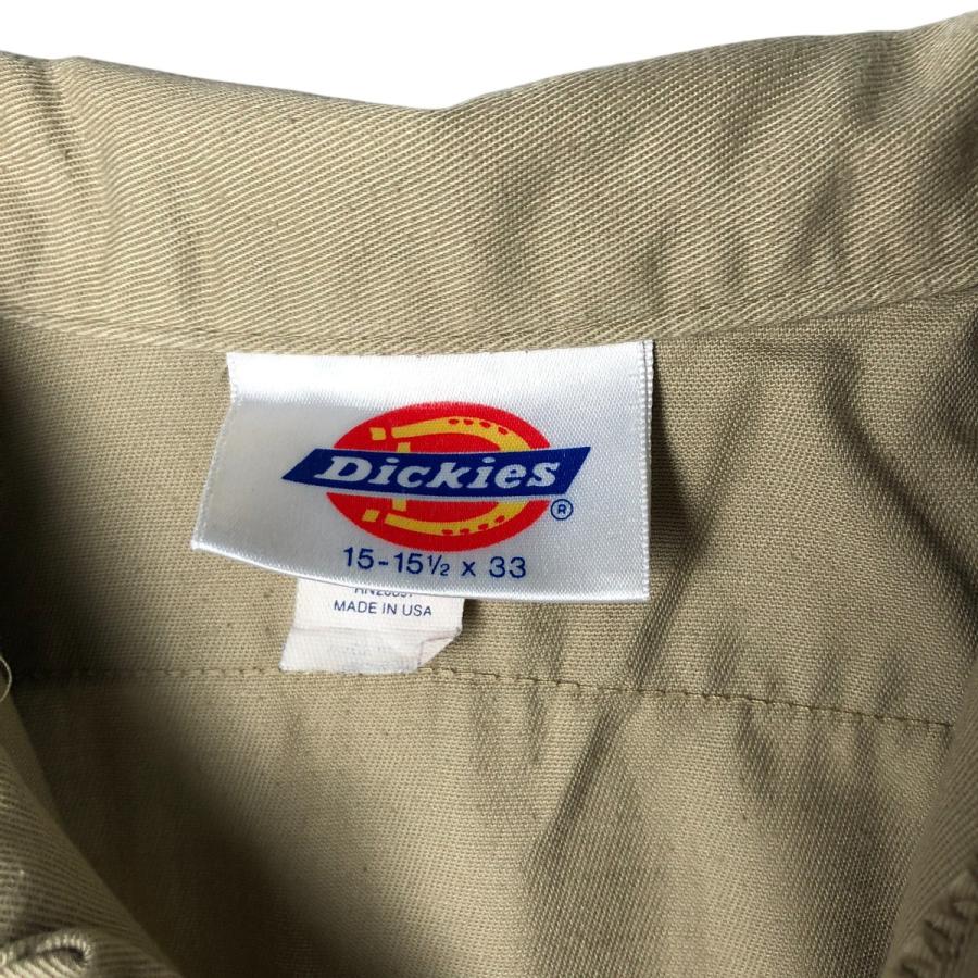 Dickies（ディッキーズ） 古着 80~90年代 長袖 ワークシャツ USA製