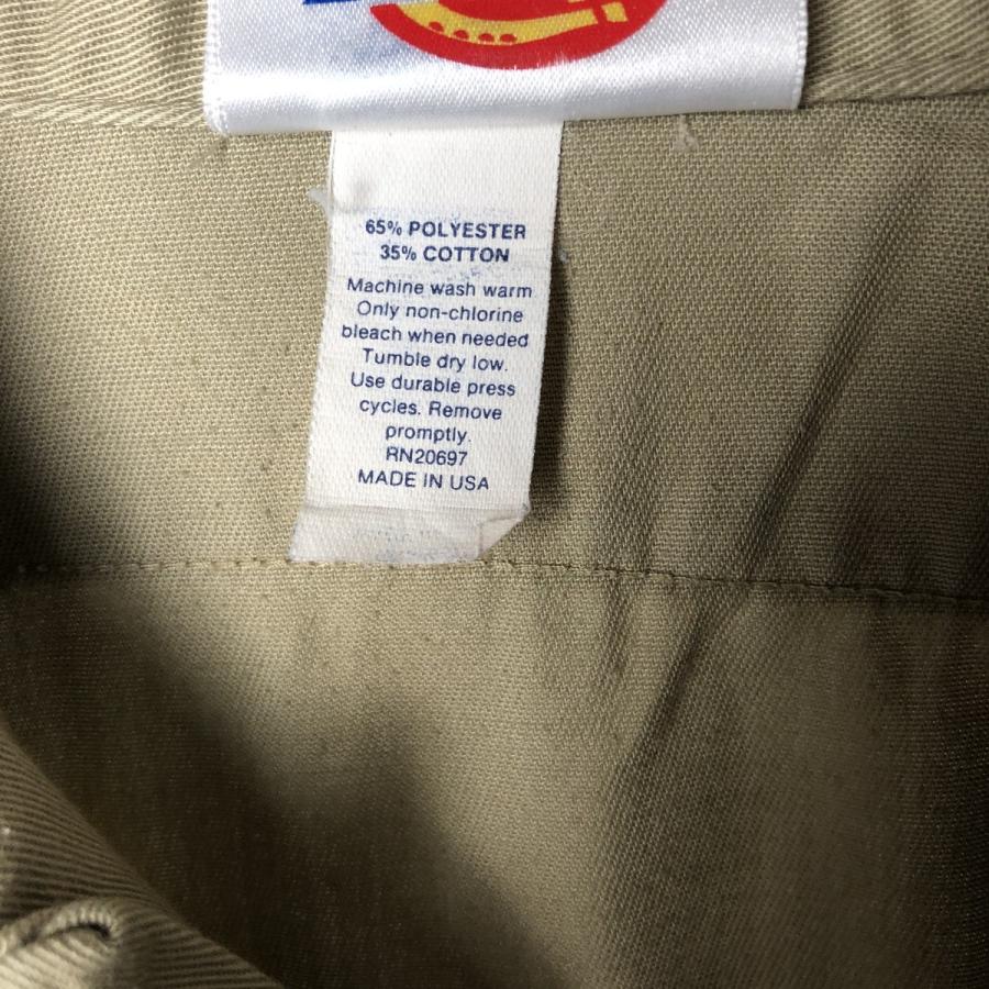 Dickies（ディッキーズ） 古着 80~90年代 長袖 ワークシャツ USA製