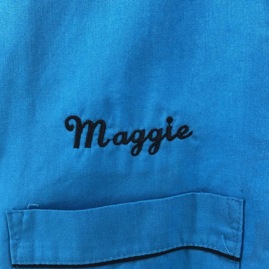 古着 80年代 ヒルトン ACTIVE APPAREL オープンカラー ボウリング  