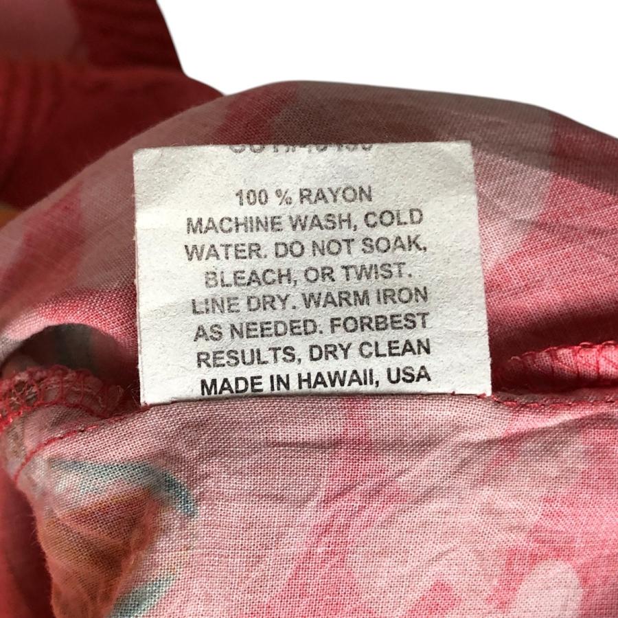 古着 90年代 JAMS WORLD 総柄 ボタニカル柄 オープンカラー レーヨン  