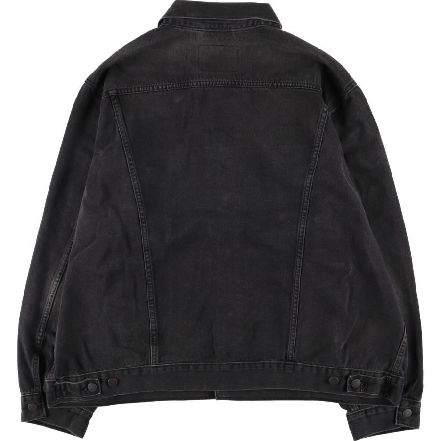 Levi's ブラックデニムジャケット Mサイズ Levi's デニムジャケット gジャン 「Levi's」TYPE I トラッカー