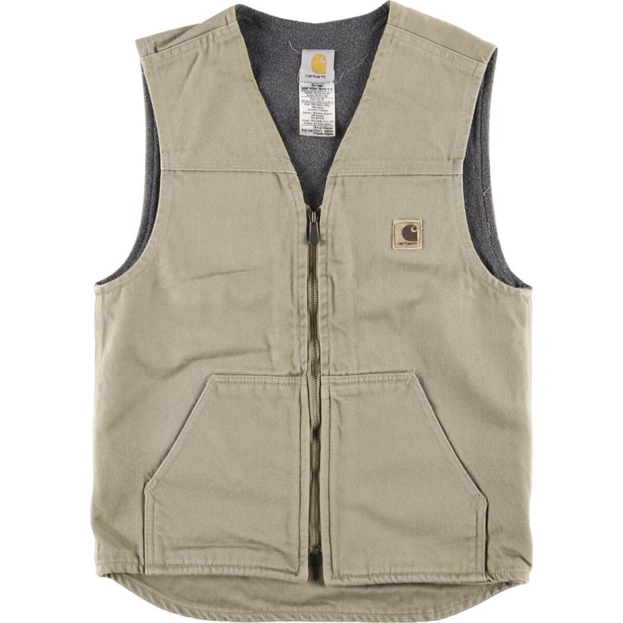 Carhartt 古着 00年代 カーハート ワークベスト USA製 メンズS相当  