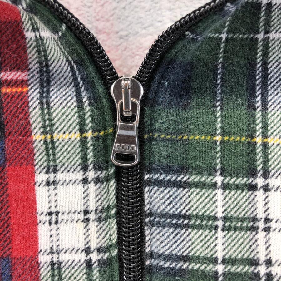 RALPH LAUREN ラルフローレン チェック柄 クレイジー スウェット 古着 ラルフローレン Ralph Lauren クレイジーパターン チェック
