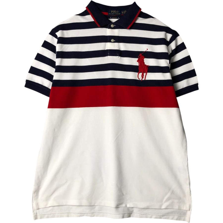 古着 ラルフローレン POLO RALPH LAUREN CUSTOM FIT ビッグポニー 