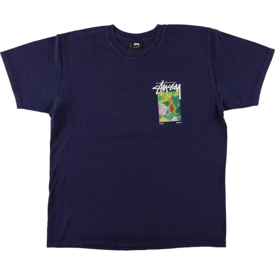 STUSSY（ステューシー） 古着 サーフ スケートTシャツ メンズL相当