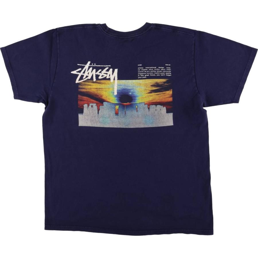 STUSSY（ステューシー） 古着 サーフ スケートTシャツ メンズL相当