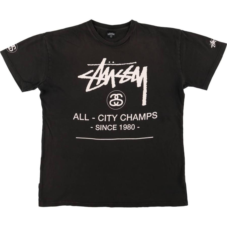 シャツ stussy game shirt STUSSY ステューシー メッシュ 半袖 ゲームシャツ サイズXL