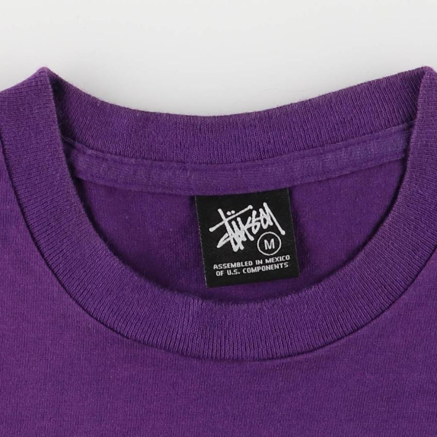 STUSSY 古着 00年代~ ステューシー ペイズリー柄 サーフ スケートT  