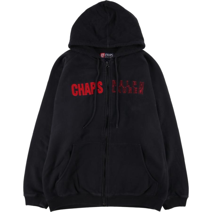 【古着】ラルフローレン　フルジップ　スウェット 黒　ブラック　ジップパーカー 古着 ラルフローレン Ralph Lauren POLO by スウェット