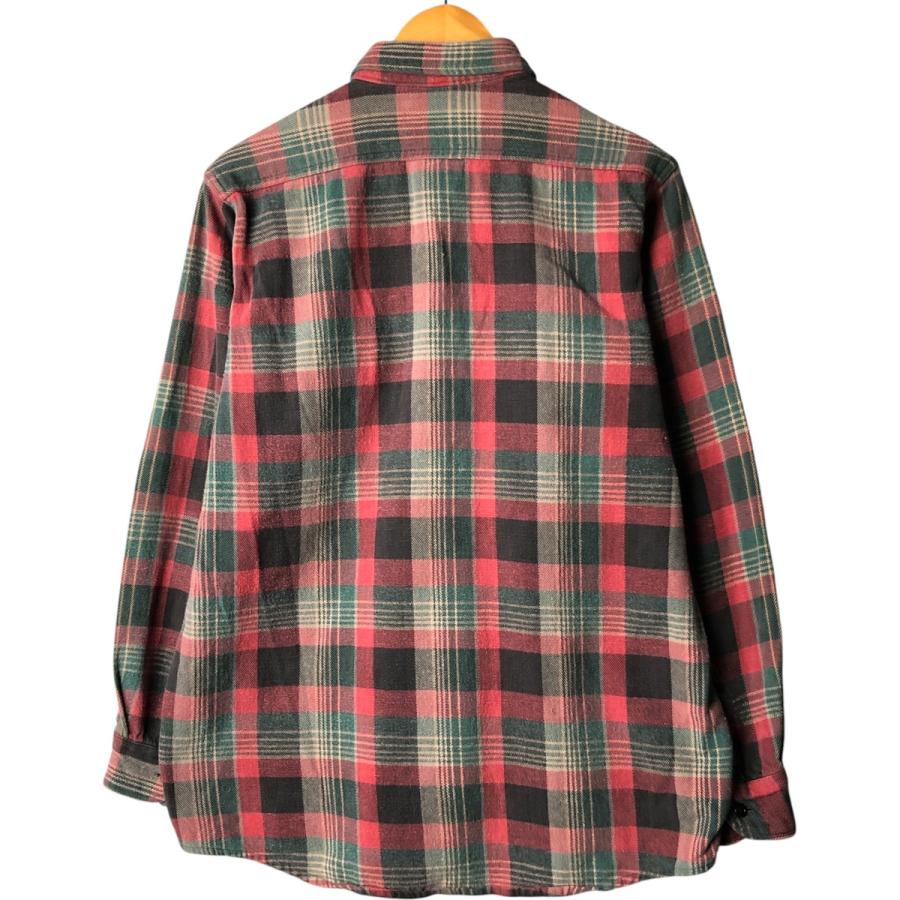 古着 90年代 DAKOTA チェック柄 長袖 フランネルチェックシャツ メンズ