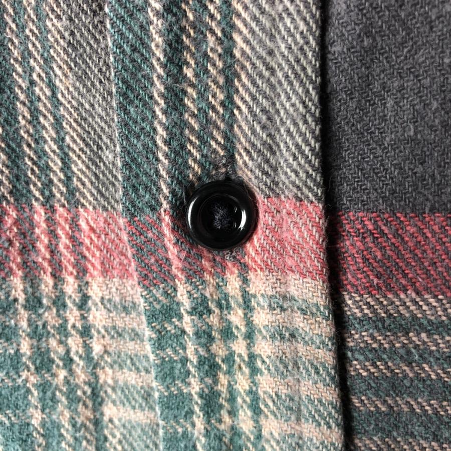 古着 90年代 DAKOTA チェック柄 長袖 フランネルチェックシャツ メンズ