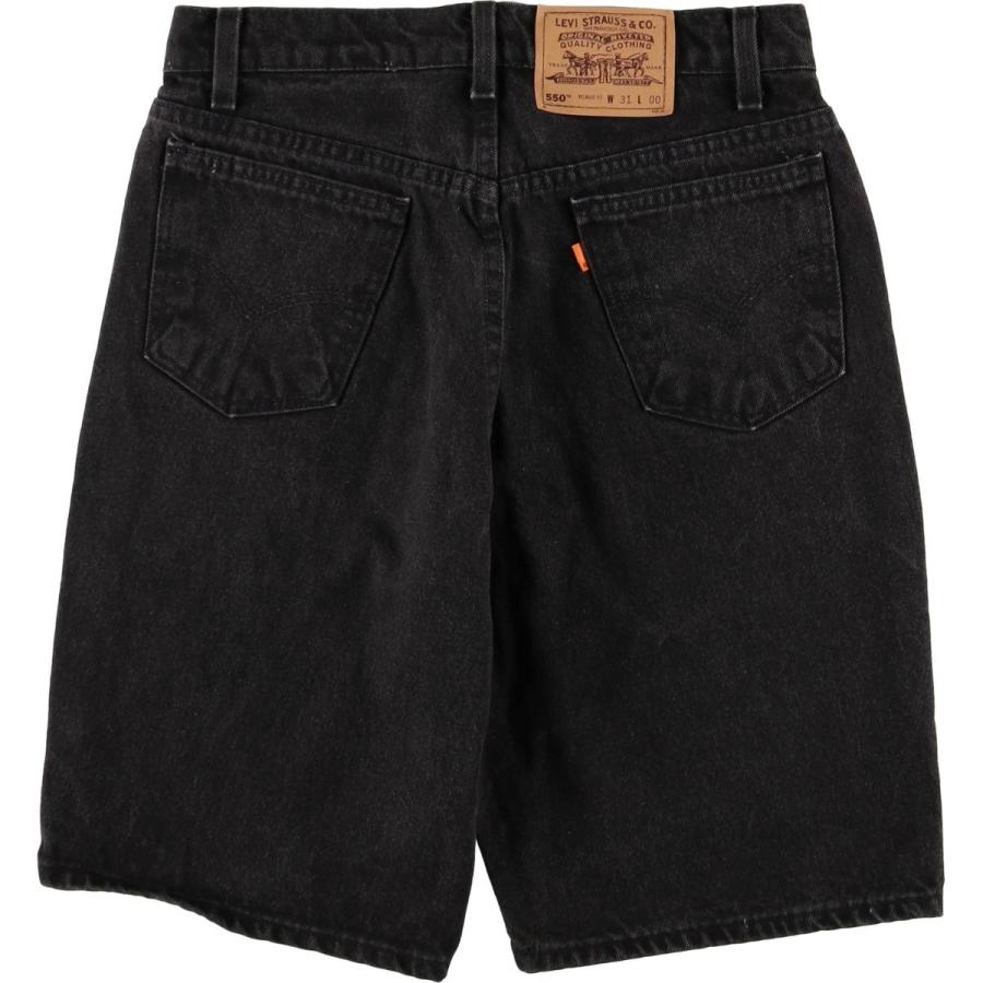 90s USA製 リーバイス550 ブラック オレンジタブ W Levi's 古着 90年代 リーバイス 550 RELAXED FIT オレンジタブ