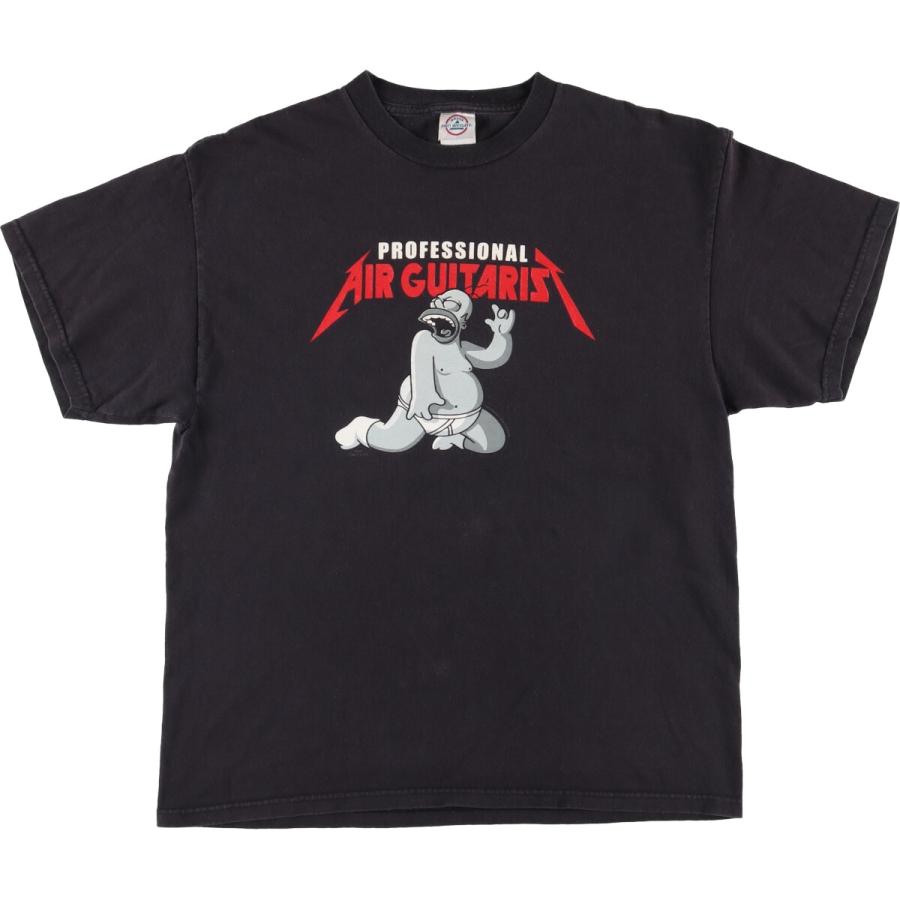 デルタ　シンプソンズ　Tシャツ 古着 DELTA THE SIMPSONS シンプソンズ キャラクタープリントTシャツ