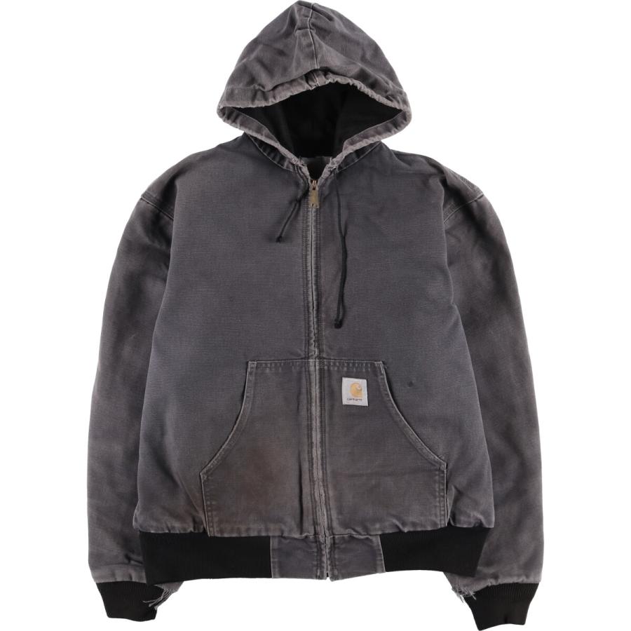 Carhartt ジップパーカー　アクティブ Carhartt（カーハート） 古着 アクティブジャケット ダックフルジップ