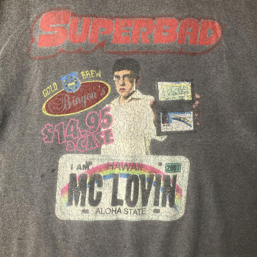 映画　SUPERBAD スーパーバッド　Tシャツ　ムービーTシャツ 古着 Superbad スーパーバッド 童貞ウォーズ 映画 ムービーT