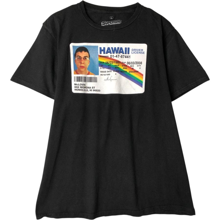 映画　SUPERBAD スーパーバッド　Tシャツ　ムービーTシャツ 古着 Superbad スーパーバッド 童貞ウォーズ 映画 ムービーT