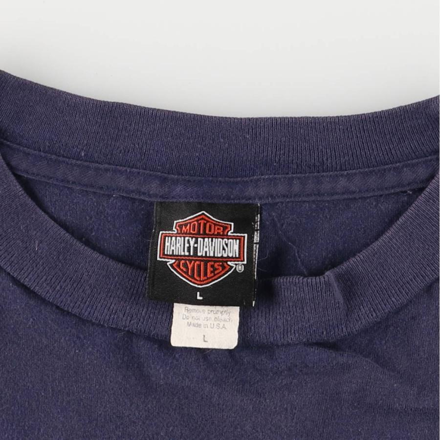古着 00年代 ハーレーダビッドソン Harley-Davidson ドクロ柄 スカル柄  
