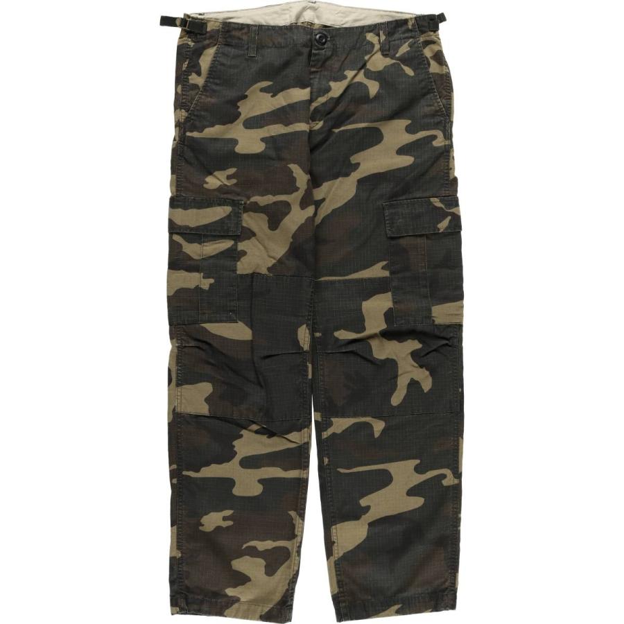 Carhartt 古着 カーハート 迷彩柄 リップストップ ダブルニー