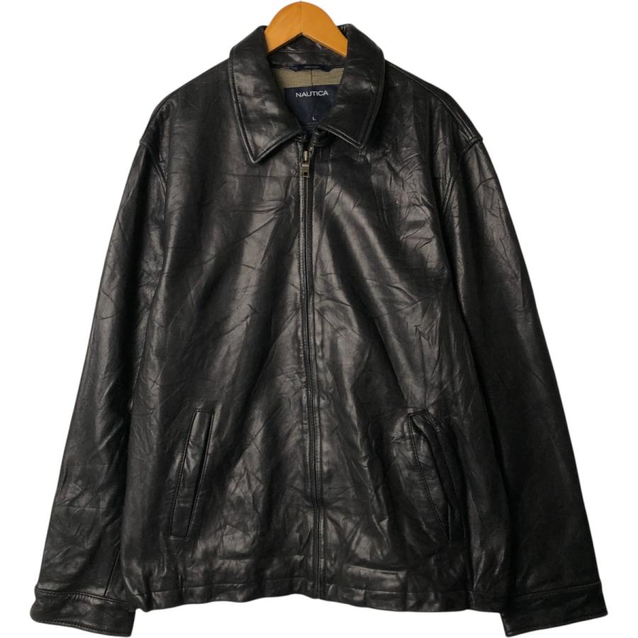 NAUTICA/ノーティカ レザージャケット　XL NAUTICA - NAUTICA ノーティカ レザージャケット レザーブルゾン