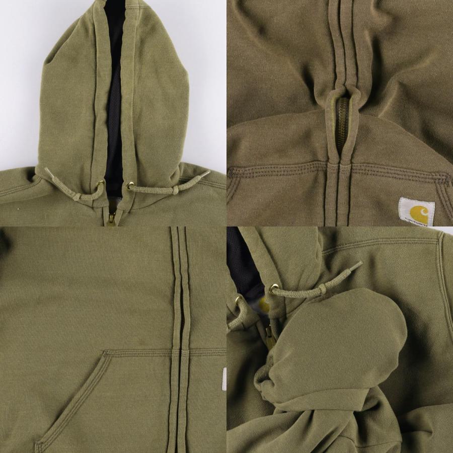 Carhartt 古着 00年代 カーハート スウェットフルジップパーカー