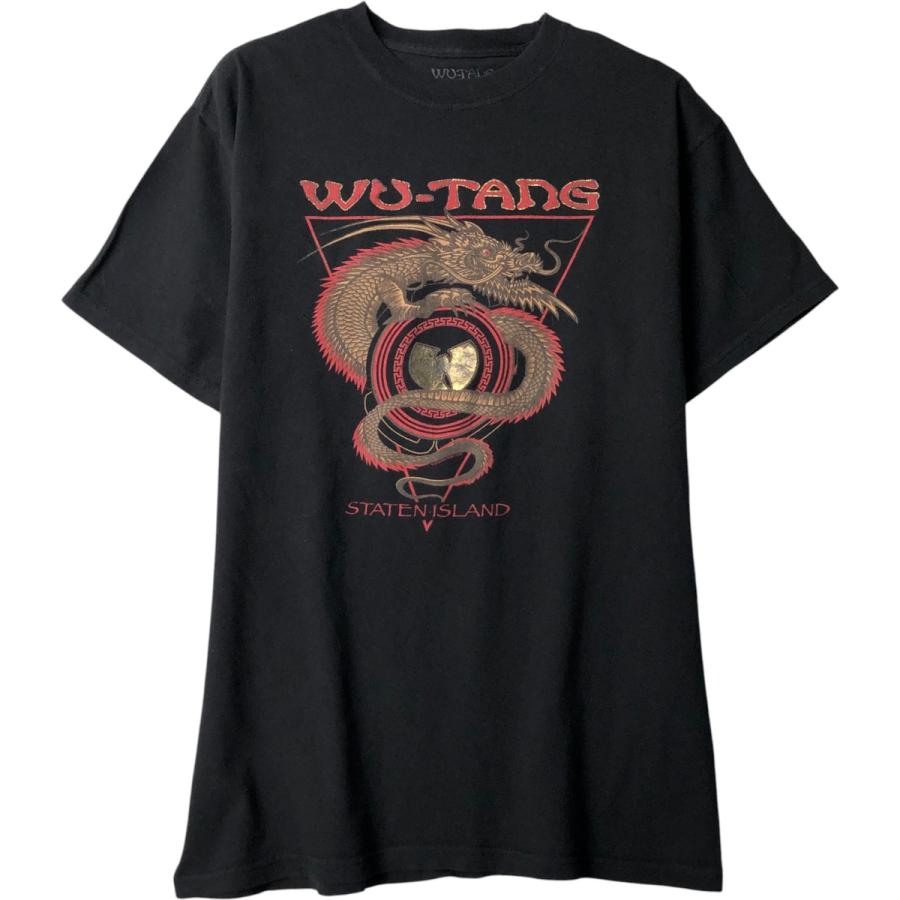 古着 WU-TANG CLAN ウータンクラン 龍柄 ドラゴン柄 ラップTシャツ