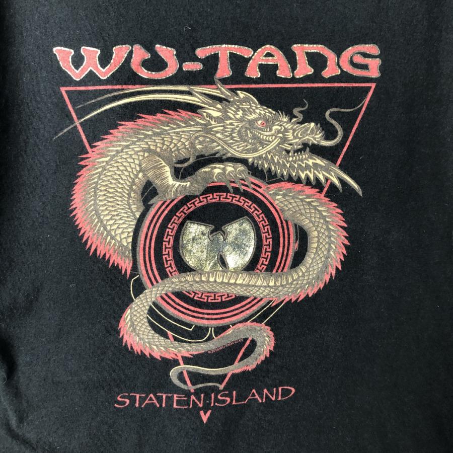 古着 WU-TANG CLAN ウータンクラン 龍柄 ドラゴン柄 ラップTシャツ