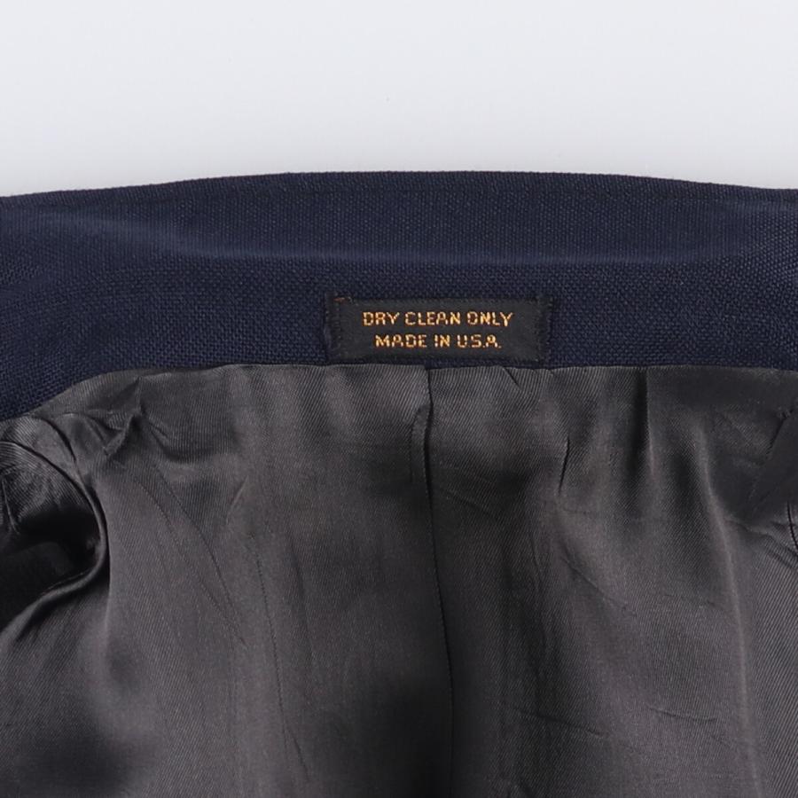 古着 ~90年代 ANDHURST ピークドラペル ダブルブレスト 紺