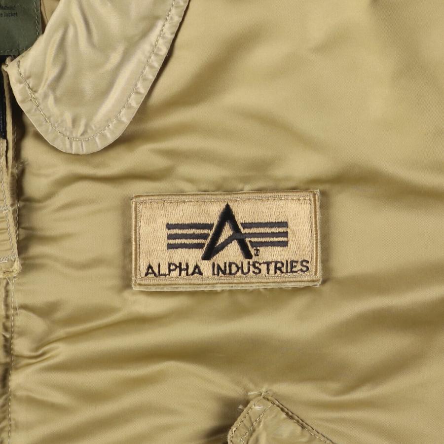 ALPHA CWU-45 MADE IN USA M フライトジャケット 短丈 ALPHA アルファ CWU-45/P ミリタリーフライトジャケット(US サイズ